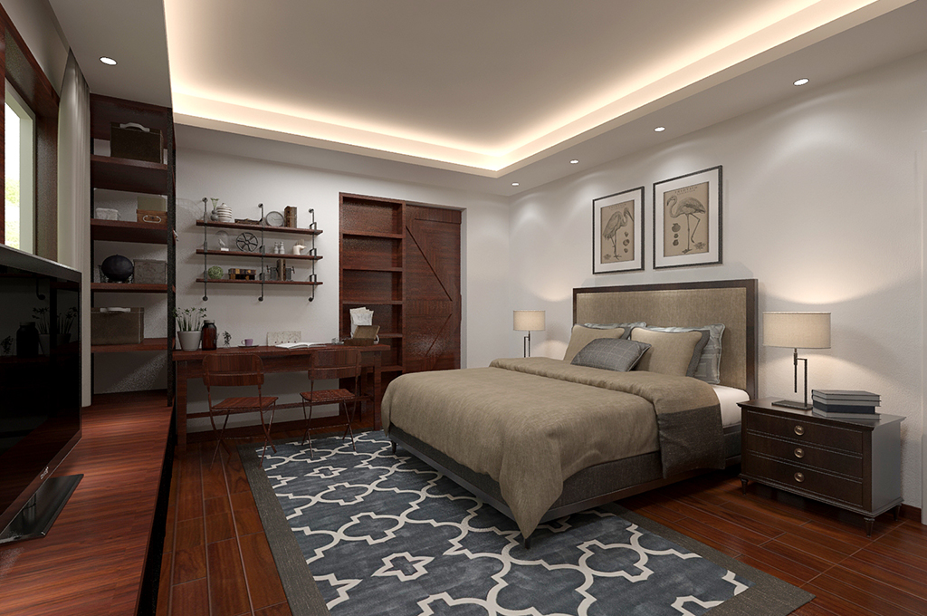 中西结合套房十